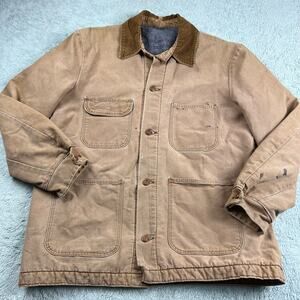 Blue Bell Vintage Field chore coat jacket blanket lined men’s size 42 Corduroy